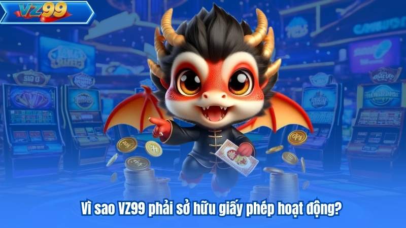 Vì sao VZ99 phải sở hữu giấy phép hoạt động?